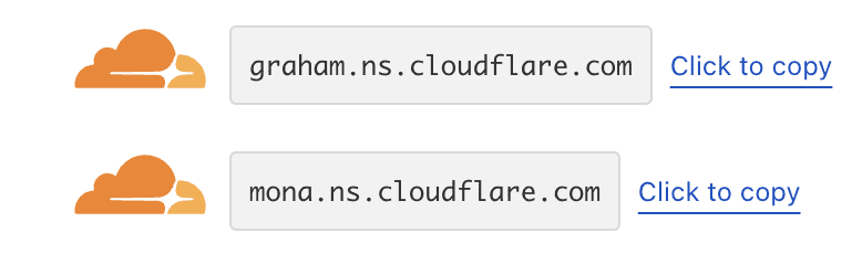 Cloudflare Nameserver