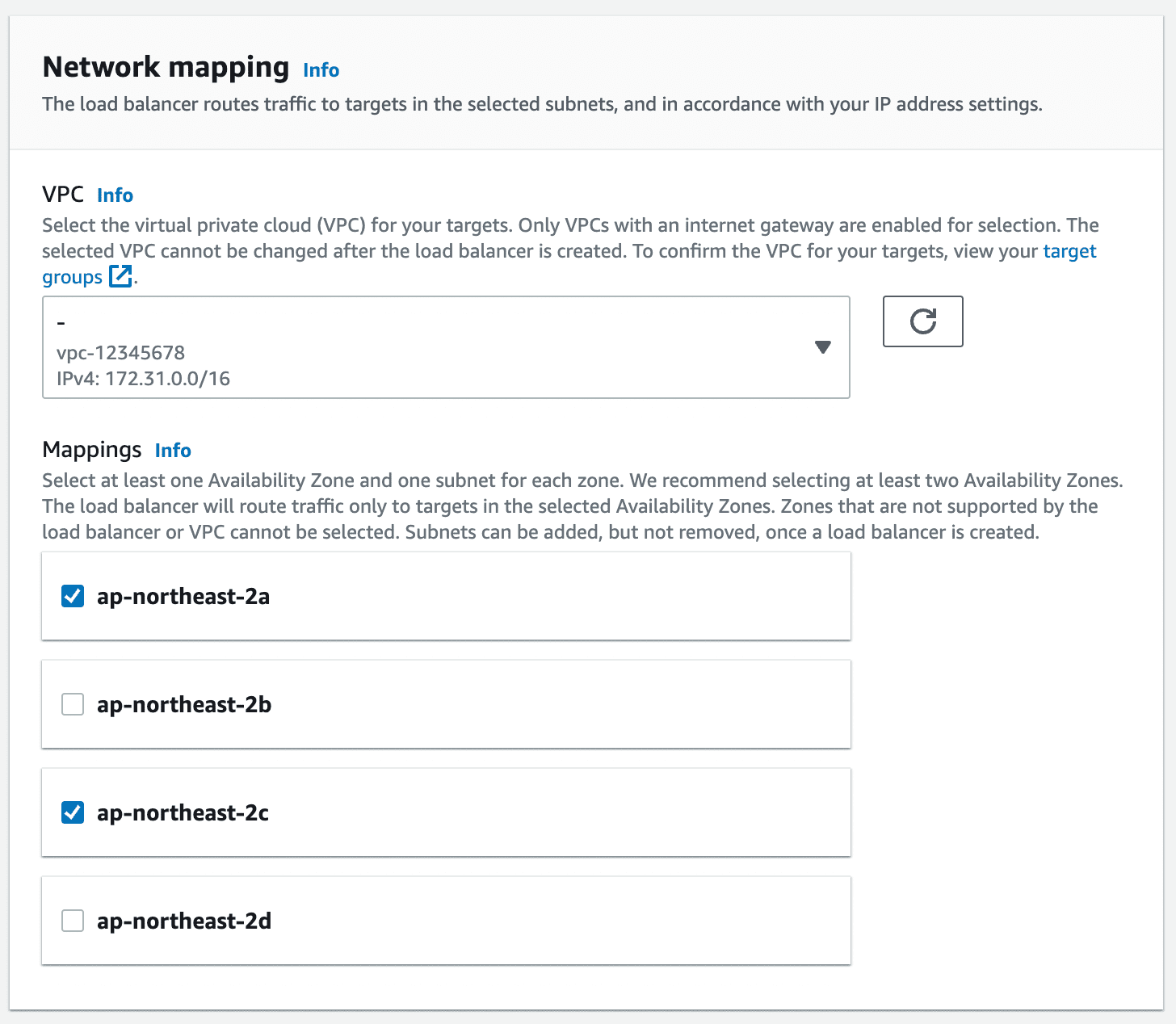 ELB - Network Mapping