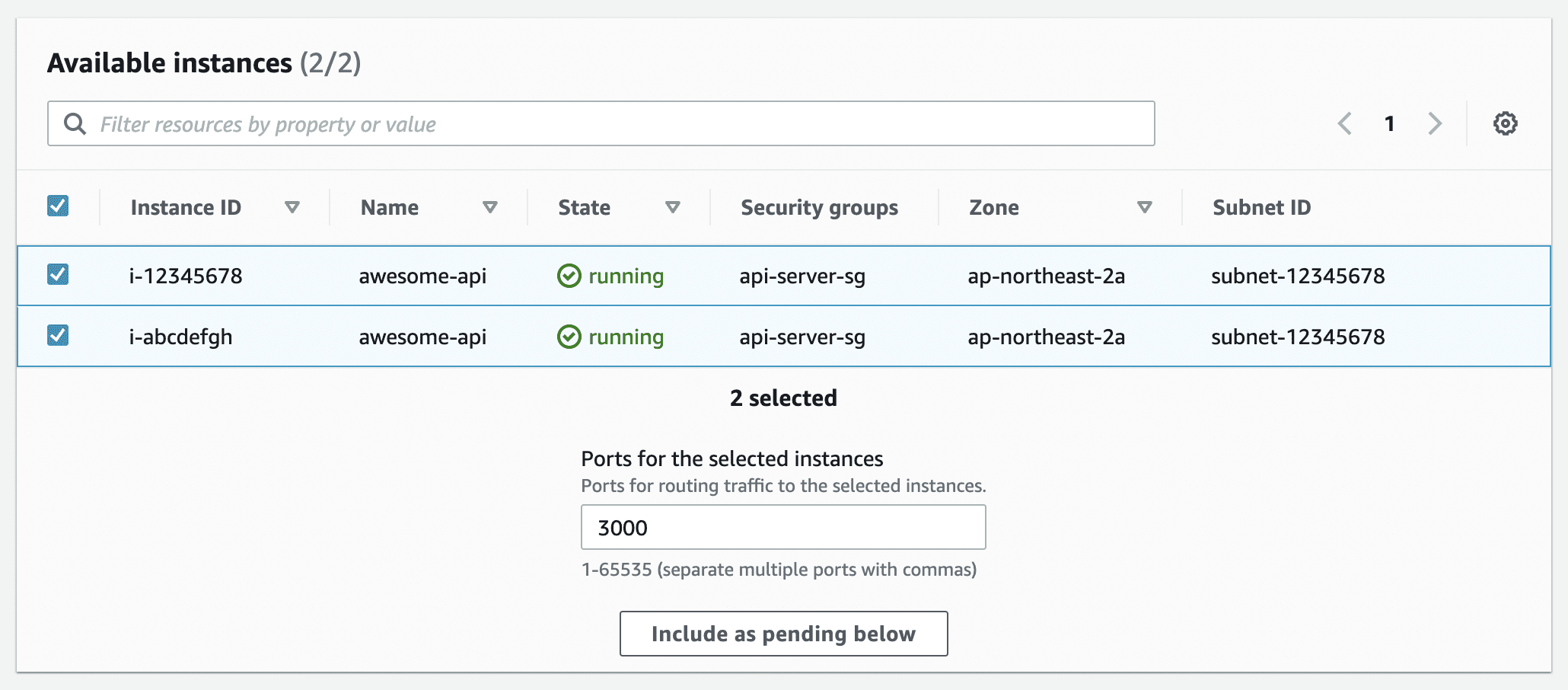 Target Group - Regist